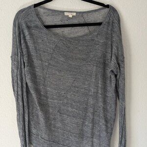 Eileen Fisher Sheer Long Sleeve Top